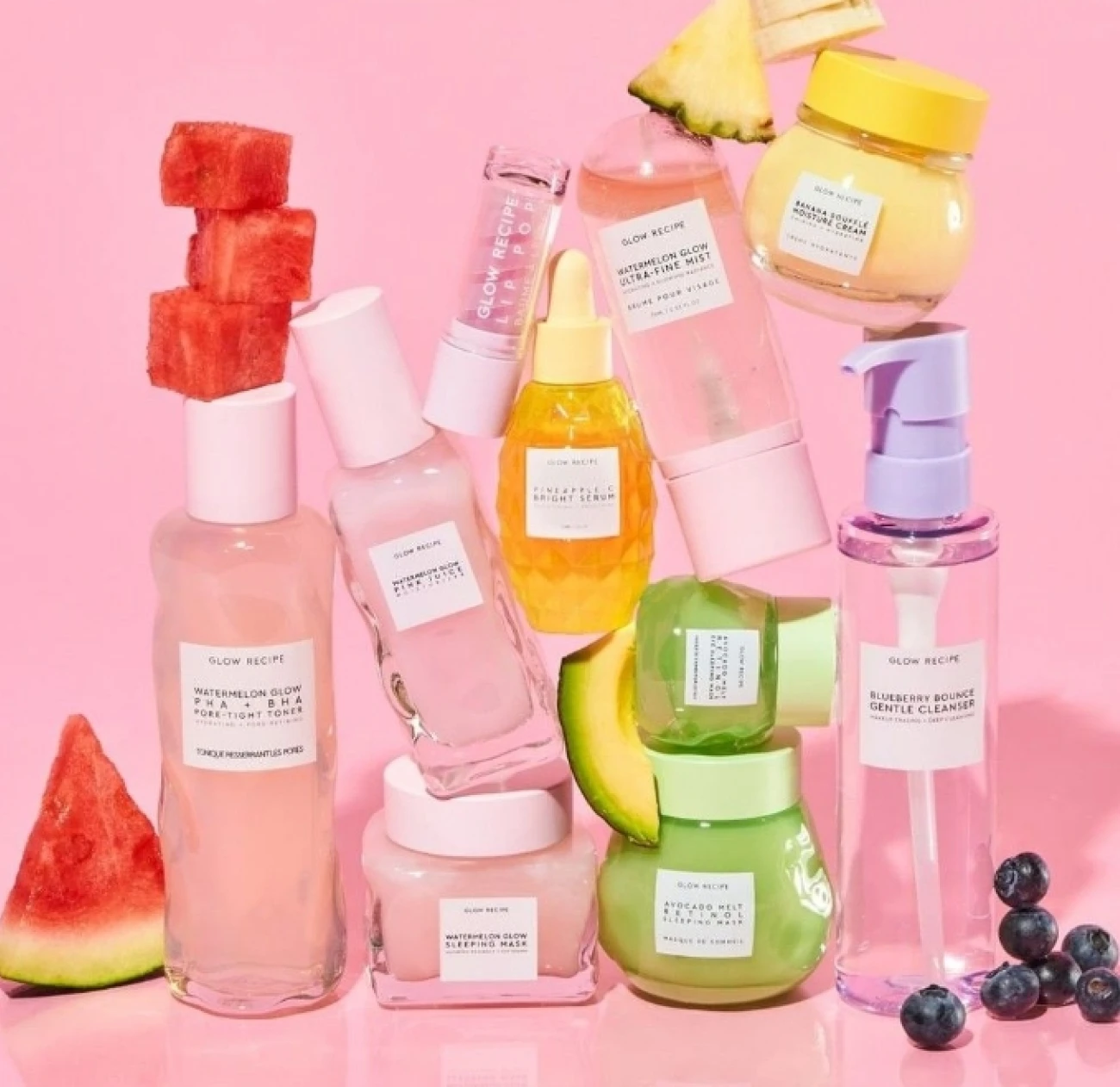 glow recipe is one of the best skincare brands for mature aging skin, for anti wrinkles, targeted acne prone skin formula, vegan friendly and cruelty free