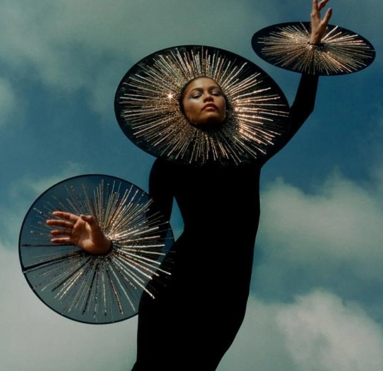 Stephen Jones is one of the best hat makers in the world, this photo is of Zendaya for a magazine cover a few years back