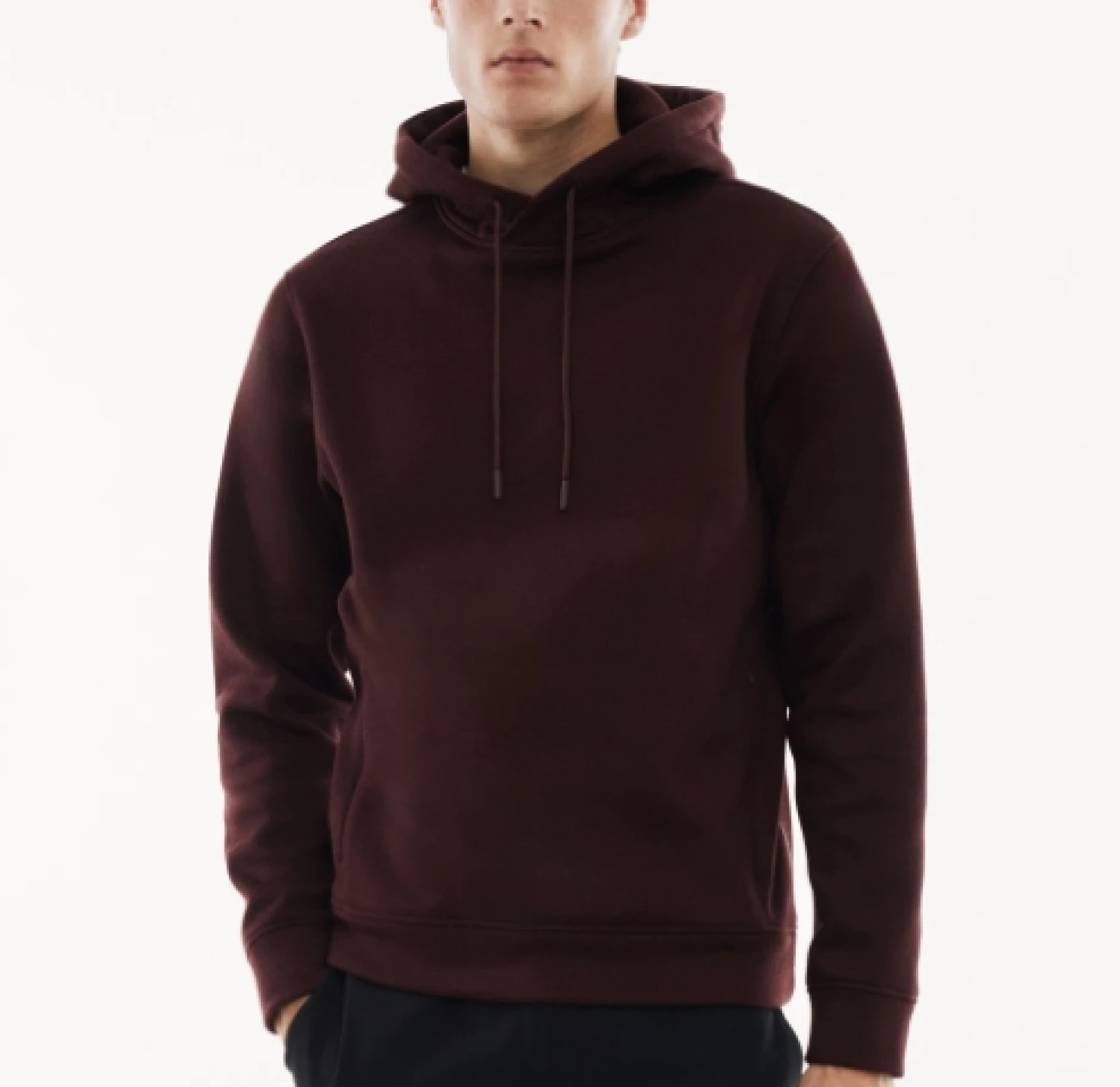 Burgundy structured sweater from Mango is one of the best sweaters on a good deal at the moment with a 50% off sale