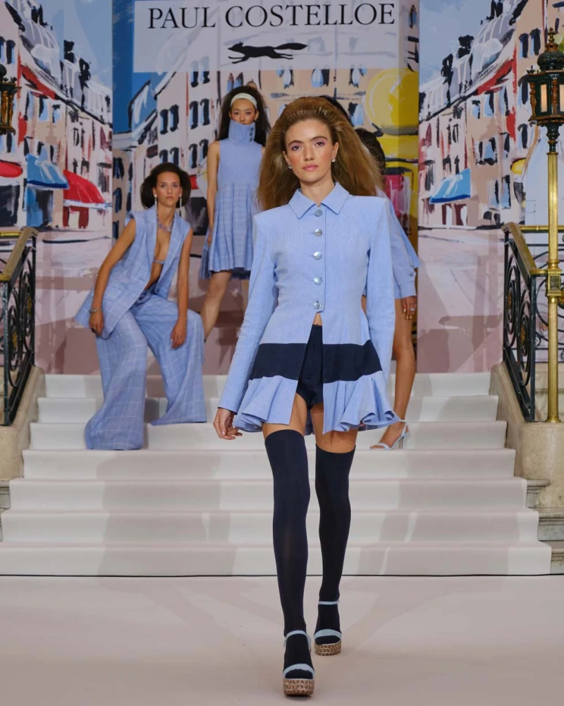 Paul Costelloe Spring/Summer 2025 “Le Ciel Est bleu” | Goldfoil