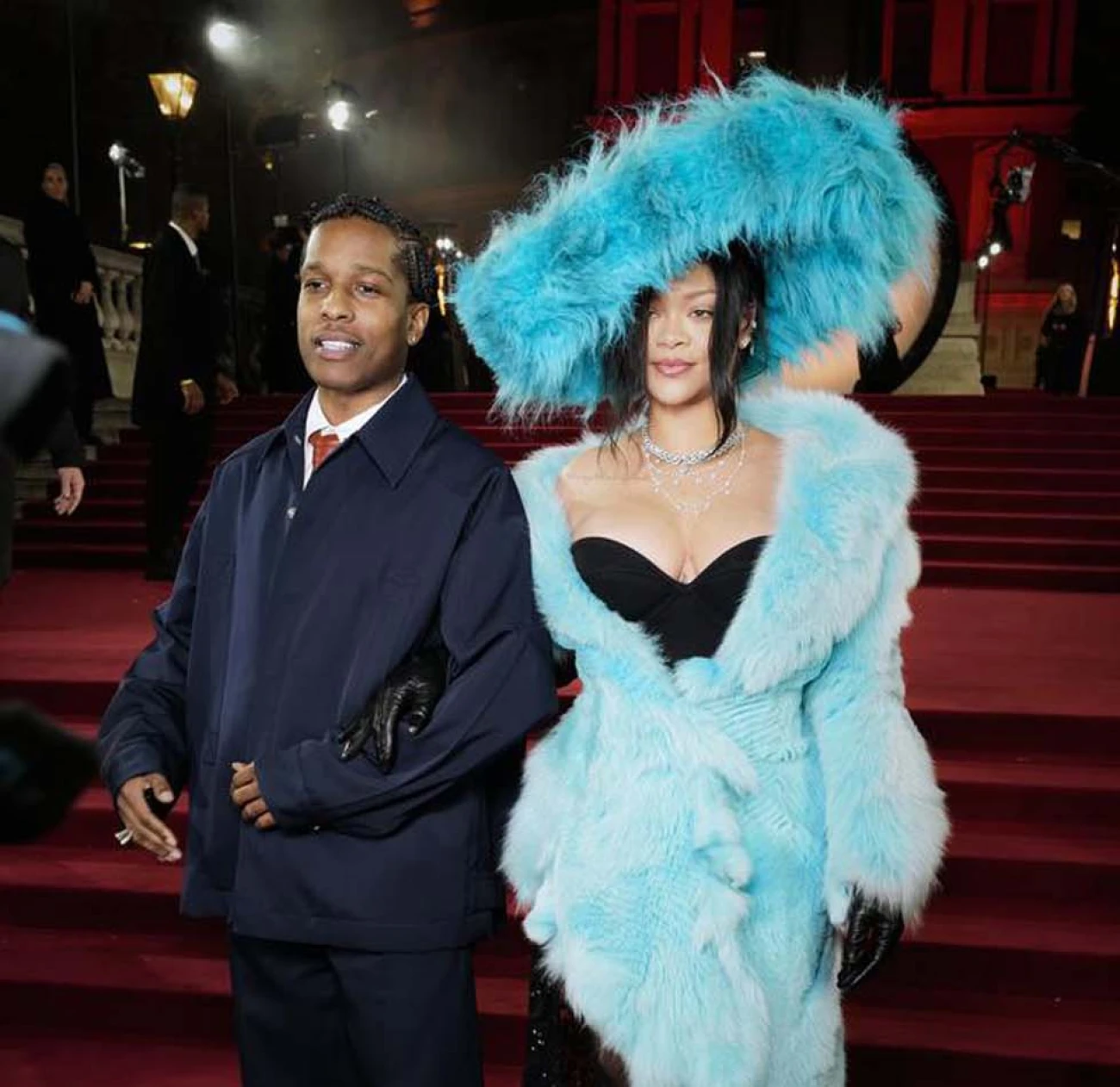 A$AP Rocky and Rihanna