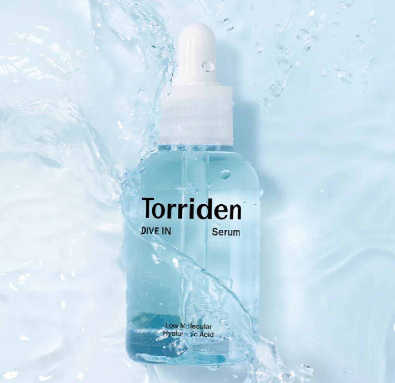 Torriden Dive-In Hyaluronic Acid Serum for deep hydration – Korean lightweight serum for dry skin UK