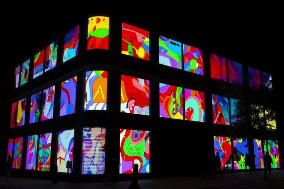 Andrea Bonaceto working with Oxford Street, W1 and Flannels store to launch an AI art installation Andrea Bonaceto working with Oxford Street, W1 and Flannels store to launch an AI art installation