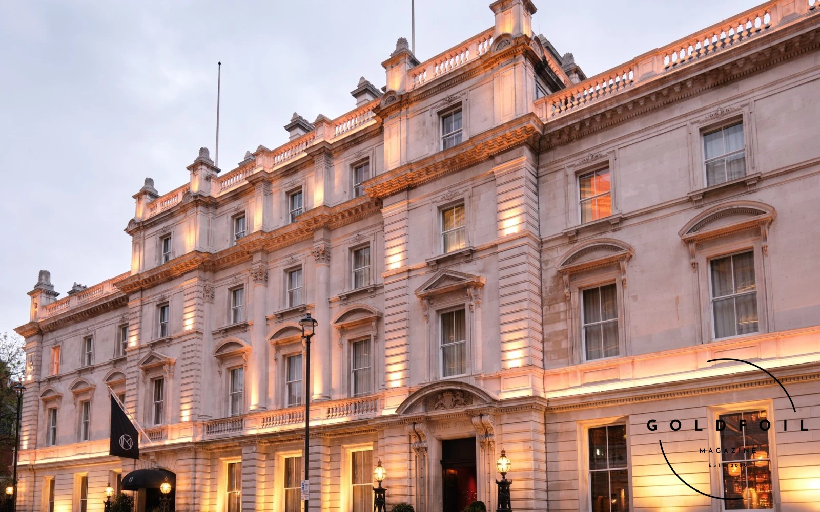 An exterior photo of the NoMad Hotel located in the heart of Covent Garden, London, offers a grand architecture and a modern stunning interior, perfect for those visiting the ancient city An exterior photo of the NoMad Hotel located in the heart of Covent Garden, London, offers a grand architecture and a modern stunning interior, perfect for those visiting the ancient city