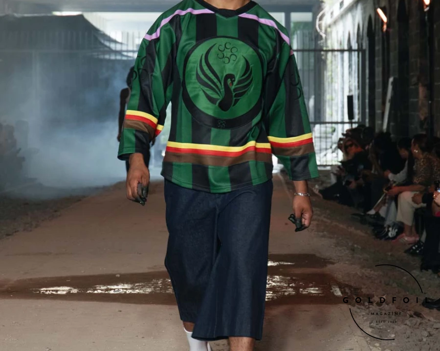 C.R.E.O.L.E is a manifesto exploring the heritage and future potential of the Creole community and diaspora. The brand challenges traditional gender norms by reimagining the typical men's wardrobe with unisex codes, delicate techniques, and workwear silhouettes. It aims to express Creole culture beyond the usual associations with tourism, music, or entertainment, offering a perspective shaped by historical, social, and political contexts. C.R.E.O.L.E seeks to de-exoticize the narrative around Creole identity, presenting it with a delicate queer sensibility. This expression of identities aims to welcome the world with new perspectives and consciousness. C.R.E.O.L.E is a manifesto exploring the heritage and future potential of the Creole community and diaspora. The brand challenges traditional gender norms by reimagining the typical men's wardrobe with unisex codes, delicate techniques, and workwear silhouettes. It aims to express Creole culture beyond the usual associations with tourism, music, or entertainment, offering a perspective shaped by historical, social, and political contexts. C.R.E.O.L.E seeks to de-exoticize the narrative around Creole identity, presenting it with a delicate queer sensibility. This expression of identities aims to welcome the world with new perspectives and consciousness.