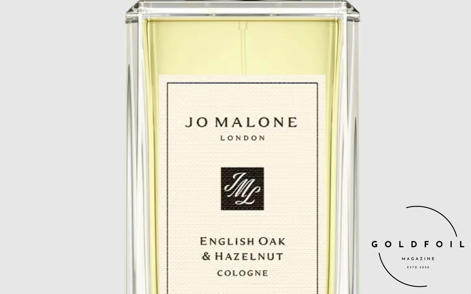 Jo Malone English Oak And Hazelnut bottle, a warm and earthy summer fragrance for men with notes of green hazelnut, cedarwood, and roasted oak. Jo Malone English Oak And Hazelnut bottle, a warm and earthy summer fragrance for men with notes of green hazelnut, cedarwood, and roasted oak.