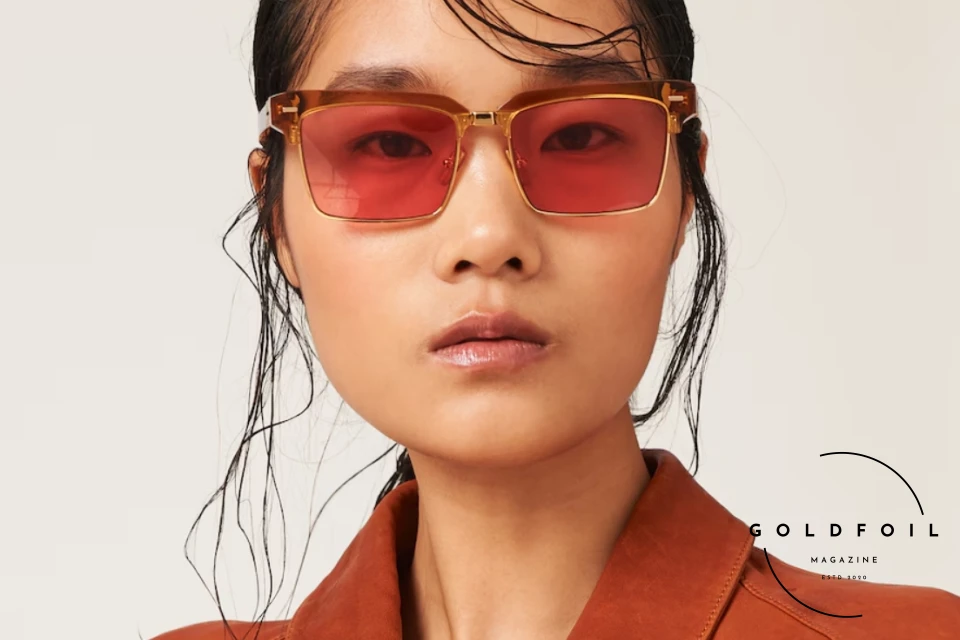 Red lens runway sunglasses by Miu Miu are the perfect pair of sunglasses for Summer 2024 Red lens runway sunglasses by Miu Miu are the perfect pair of sunglasses for Summer 2024