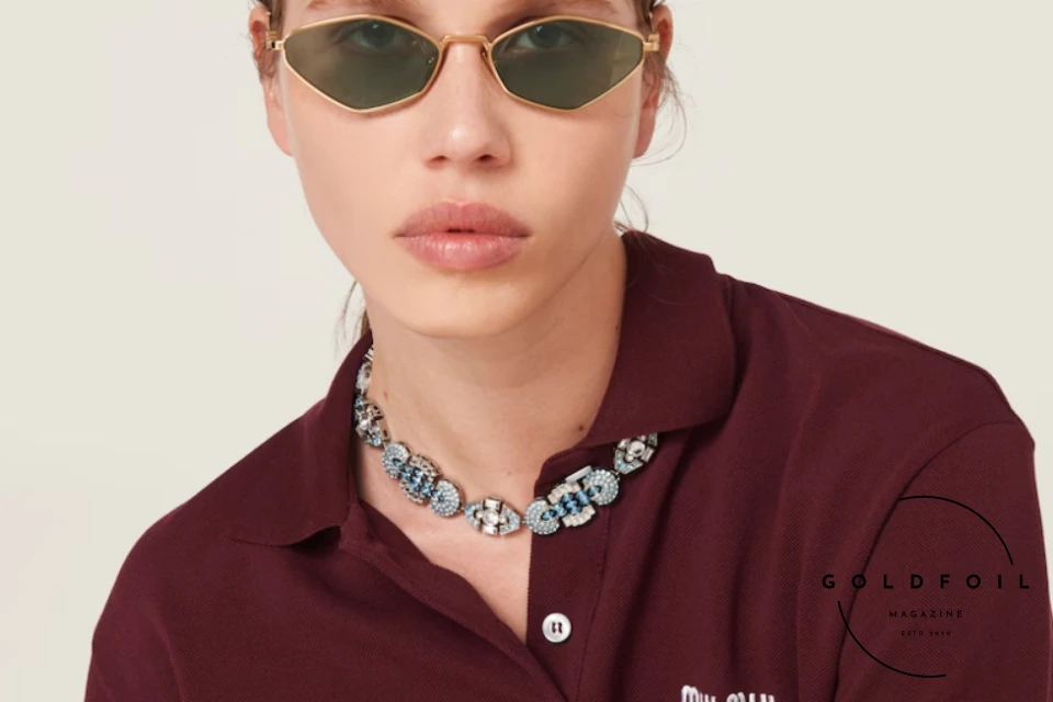 Miu miu Regard Metal frame sunglasses in water green are the perfect sunglasses for summer 2024 Miu miu Regard Metal frame sunglasses in water green are the perfect sunglasses for summer 2024