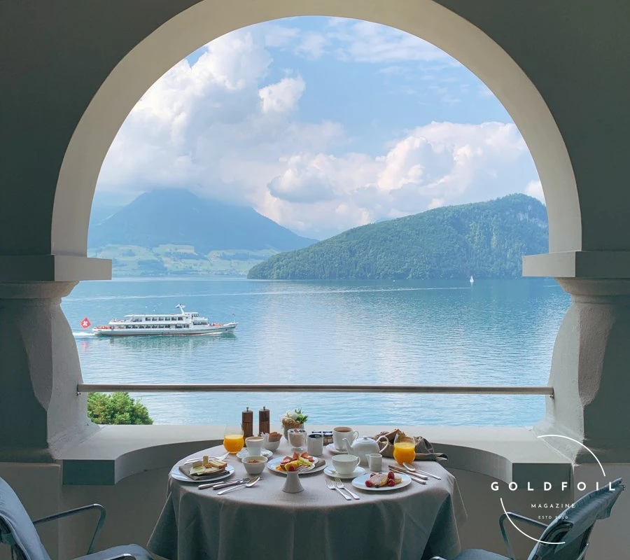 Perched on the serene shores of Lake Lucerne, Park Hotel Vitznau offers five-star luxury amidst breathtaking natural beauty. The stunning lake and mountain views, award-winning dining, and an exclusive spa make it a perfect choice for a tranquil getaway. The extensive wine cellar, housing over 32,000 bottles, promises a memorable culinary journey. With its elegant design and impeccable service, Park Hotel Vitznau is the epitome of luxury and tranquility. Perched on the serene shores of Lake Lucerne, Park Hotel Vitznau offers five-star luxury amidst breathtaking natural beauty. The stunning lake and mountain views, award-winning dining, and an exclusive spa make it a perfect choice for a tranquil getaway. The extensive wine cellar, housing over 32,000 bottles, promises a memorable culinary journey. With its elegant design and impeccable service, Park Hotel Vitznau is the epitome of luxury and tranquility.