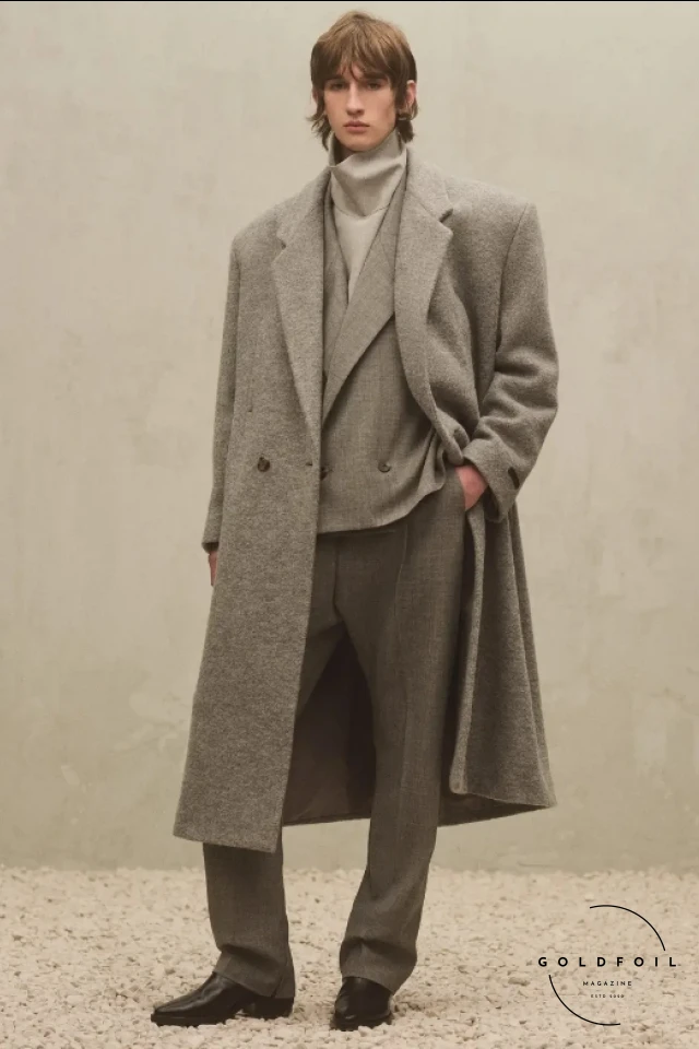 fear of god autumn winter offer long line coats in sherpa, fur, wool and other premium fabrics, for simple yet effective long lasting garments fear of god autumn winter offer long line coats in sherpa, fur, wool and other premium fabrics, for simple yet effective long lasting garments