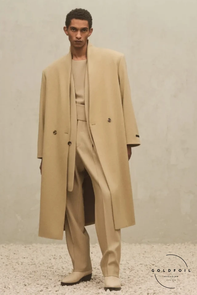 fear of god autumn winter offer long line coats in sherpa, fur, wool and other premium fabrics, for simple yet effective long lasting garments fear of god autumn winter offer long line coats in sherpa, fur, wool and other premium fabrics, for simple yet effective long lasting garments