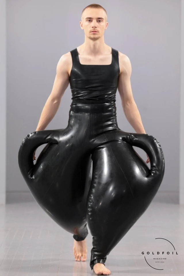 HARRI, founded by Harikrishnan Keezhathil Surendran Pillai, is known for its avant-garde and futuristic designs that challenge traditional menswear conventions. The brand often features exaggerated silhouettes, innovative materials, and a playful aesthetic. HARRI, founded by Harikrishnan Keezhathil Surendran Pillai, is known for its avant-garde and futuristic designs that challenge traditional menswear conventions. The brand often features exaggerated silhouettes, innovative materials, and a playful aesthetic.