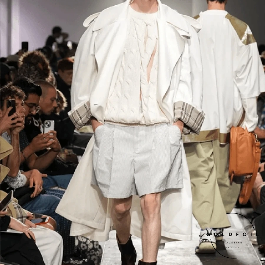 Hed Mayner's SS25 collection disrupts menswear with a bold  Hed Mayner's SS25 collection disrupts menswear with a bold