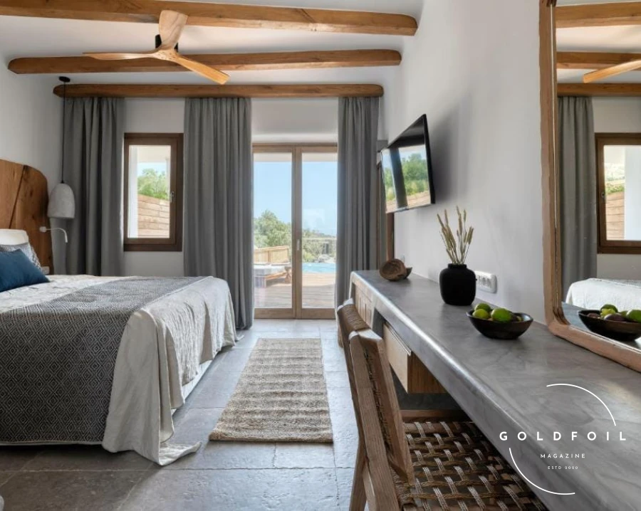 Mileo offers a luxurious retreat on Kalo Livadi beach. The spacious suites and villas, each with a private pool, provide stunning sea views. The hotel’s tranquil setting and exceptional amenities ensure a relaxing and memorable stay. Guests can also enjoy a range of water sports and activities, making it a perfect destination for both relaxation and adventure. Mileo offers a luxurious retreat on Kalo Livadi beach. The spacious suites and villas, each with a private pool, provide stunning sea views. The hotel’s tranquil setting and exceptional amenities ensure a relaxing and memorable stay. Guests can also enjoy a range of water sports and activities, making it a perfect destination for both relaxation and adventure.