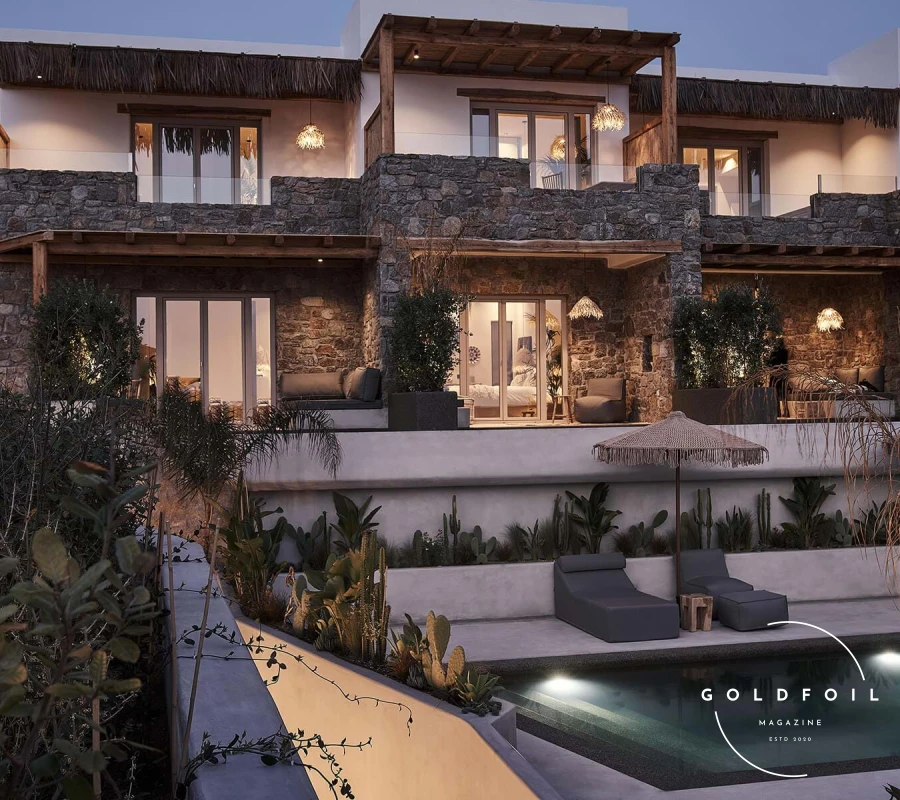 Amyth of Mykonos is a boutique hotel offering a serene escape in Agios Stefanos. The stylish suites, infinity pool, and personalized service create an intimate and luxurious atmosphere. The hotel’s proximity to the beach and Mykonos Town makes it an ideal base for exploring the island. Guests can also enjoy gourmet dining at the on-site restaurant, which serves Mediterranean cuisine with a contemporary twist. Amyth of Mykonos is a boutique hotel offering a serene escape in Agios Stefanos. The stylish suites, infinity pool, and personalized service create an intimate and luxurious atmosphere. The hotel’s proximity to the beach and Mykonos Town makes it an ideal base for exploring the island. Guests can also enjoy gourmet dining at the on-site restaurant, which serves Mediterranean cuisine with a contemporary twist.