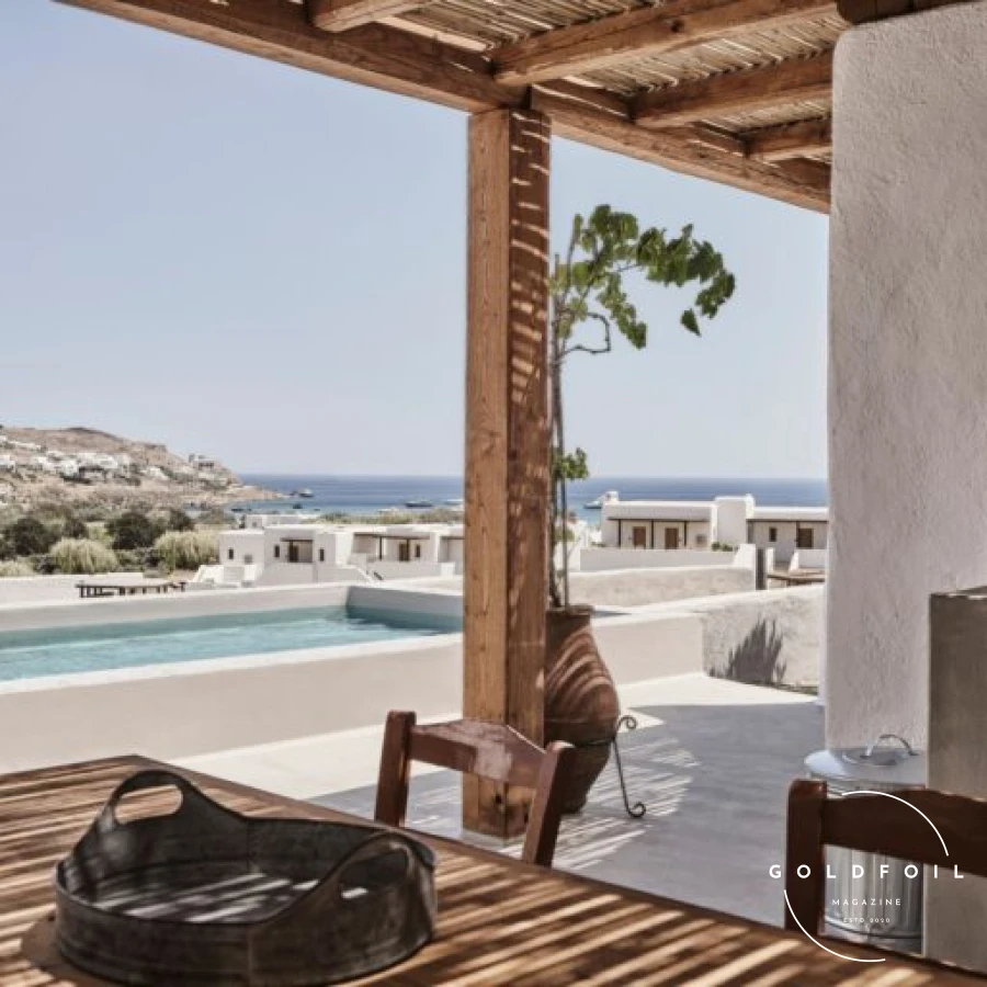 Nomad Mykonos offers a bohemian-chic retreat on Kalo Livadi beach. The suites are spacious and stylish, with private terraces and plunge pools. The laid-back atmosphere, combined with exceptional service, makes it a perfect escape for those looking to unwind in style. The on-site restaurant serves fresh, locally-sourced cuisine, and the beach club offers a range of activities and entertainment. Nomad Mykonos offers a bohemian-chic retreat on Kalo Livadi beach. The suites are spacious and stylish, with private terraces and plunge pools. The laid-back atmosphere, combined with exceptional service, makes it a perfect escape for those looking to unwind in style. The on-site restaurant serves fresh, locally-sourced cuisine, and the beach club offers a range of activities and entertainment.