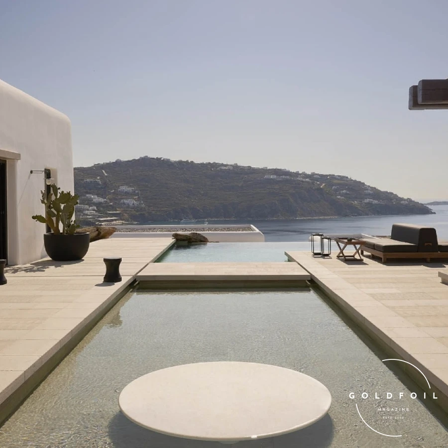 Kalesma Mykonos stands out for its blend of luxury and authenticity. The hotel’s design reflects the island’s traditional aesthetic, while offering contemporary comforts. Each suite and villa comes with a private pool and expansive sea views. The on-site restaurant, Pere Ubu, serves exquisite Mediterranean cuisine that delights the senses. With personalized service and a tranquil setting, Kalesma Mykonos offers a serene escape from the hustle and bustle of Mykonos Town. Kalesma Mykonos stands out for its blend of luxury and authenticity. The hotel’s design reflects the island’s traditional aesthetic, while offering contemporary comforts. Each suite and villa comes with a private pool and expansive sea views. The on-site restaurant, Pere Ubu, serves exquisite Mediterranean cuisine that delights the senses. With personalized service and a tranquil setting, Kalesma Mykonos offers a serene escape from the hustle and bustle of Mykonos Town.