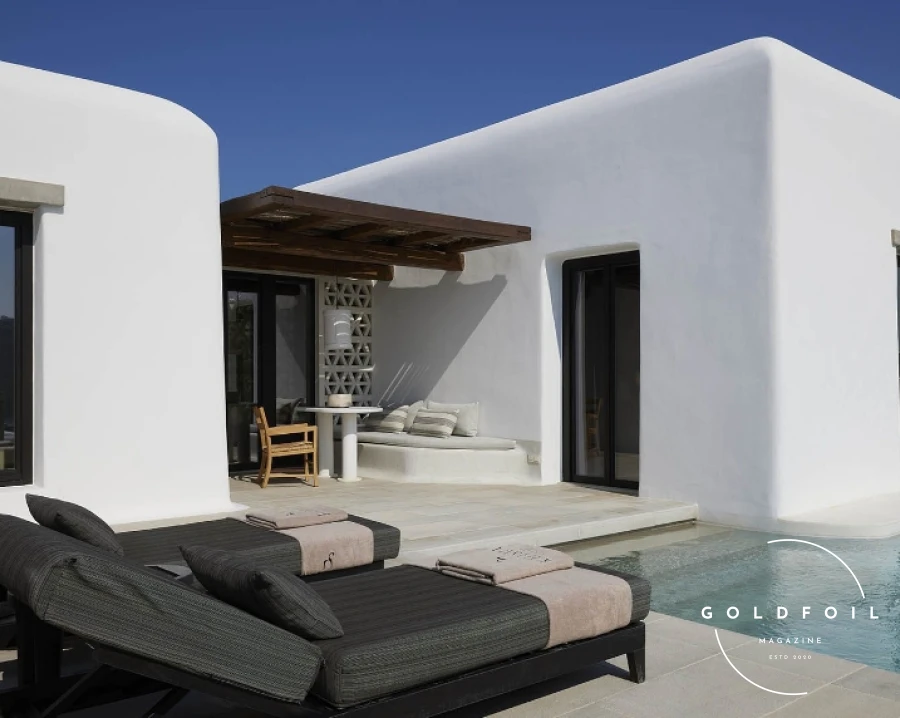 Kalesma Mykonos stands out for its blend of luxury and authenticity. The hotel’s design reflects the island’s traditional aesthetic, while offering contemporary comforts. Each suite and villa comes with a private pool and expansive sea views. The on-site restaurant, Pere Ubu, serves exquisite Mediterranean cuisine that delights the senses. With personalized service and a tranquil setting, Kalesma Mykonos offers a serene escape from the hustle and bustle of Mykonos Town. Kalesma Mykonos stands out for its blend of luxury and authenticity. The hotel’s design reflects the island’s traditional aesthetic, while offering contemporary comforts. Each suite and villa comes with a private pool and expansive sea views. The on-site restaurant, Pere Ubu, serves exquisite Mediterranean cuisine that delights the senses. With personalized service and a tranquil setting, Kalesma Mykonos offers a serene escape from the hustle and bustle of Mykonos Town.