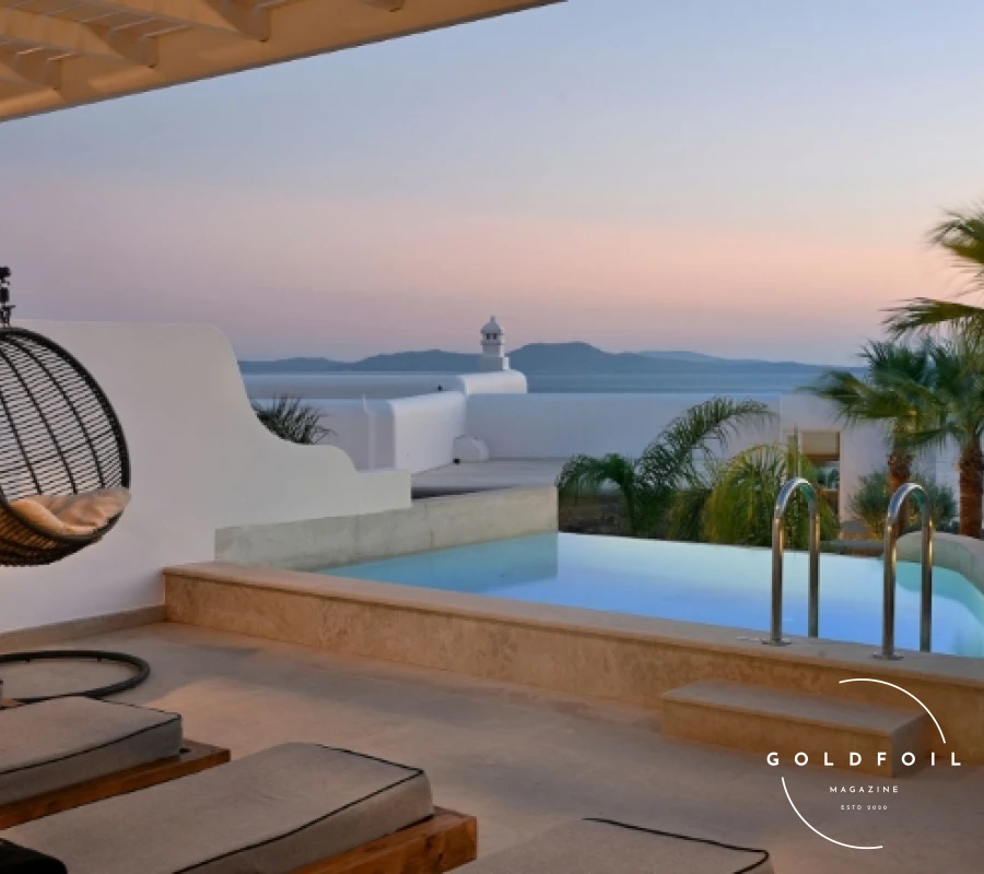 Anax Resort and Spa is a haven of luxury on Agios Ioannis beach. The resort features elegant suites and villas with private pools, a state-of-the-art spa, and exceptional dining options. The stunning views and impeccable service make it a favourite among discerning travellers. Guests can also enjoy a range of water sports and activities, making it a perfect destination for both relaxation and adventure. Anax Resort and Spa is a haven of luxury on Agios Ioannis beach. The resort features elegant suites and villas with private pools, a state-of-the-art spa, and exceptional dining options. The stunning views and impeccable service make it a favourite among discerning travellers. Guests can also enjoy a range of water sports and activities, making it a perfect destination for both relaxation and adventure.