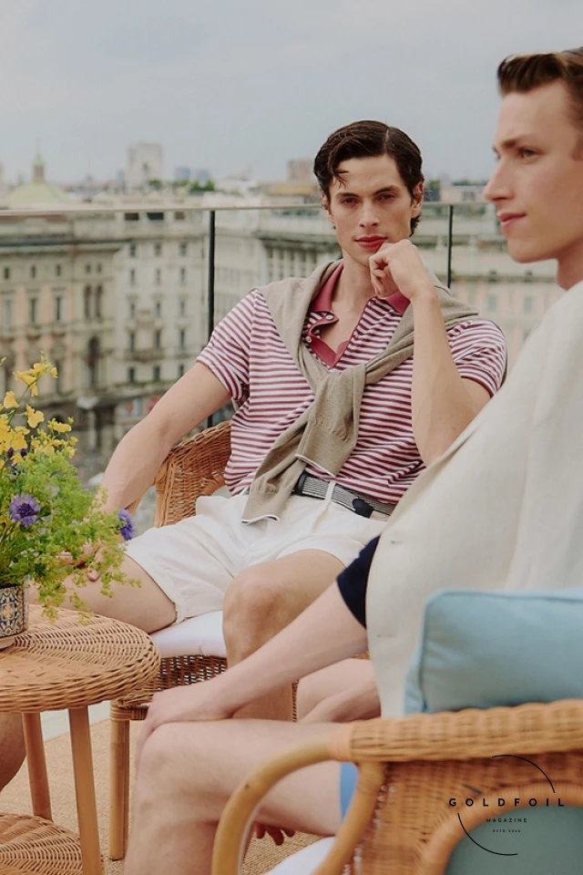 Paul & Shark's SS25 Riviera Capri collection dazzled Milan Fashion Week by capturing the essence of Capri's chic charm. Transforming the Terrazza Duomo into a Capri-inspired oasis, the collection featured ultra-light swim shorts, silk polos, and colorful linen shirts, highlighted by a Liberty of London print showcasing Capri’s iconic landscapes. The collection seamlessly merges luxury with the relaxed vibe of the Mediterranean, reflecting Paul & Shark's commitment to sustainability and style. The brand’s Milan debut, marked by an elegant rooftop setting and Neapolitan folk music, brought a taste of Capri’s sun-soaked allure to the fashion capital. Paul & Shark's SS25 Riviera Capri collection dazzled Milan Fashion Week by capturing the essence of Capri's chic charm. Transforming the Terrazza Duomo into a Capri-inspired oasis, the collection featured ultra-light swim shorts, silk polos, and colorful linen shirts, highlighted by a Liberty of London print showcasing Capri’s iconic landscapes. The collection seamlessly merges luxury with the relaxed vibe of the Mediterranean, reflecting Paul & Shark's commitment to sustainability and style. The brand’s Milan debut, marked by an elegant rooftop setting and Neapolitan folk music, brought a taste of Capri’s sun-soaked allure to the fashion capital.