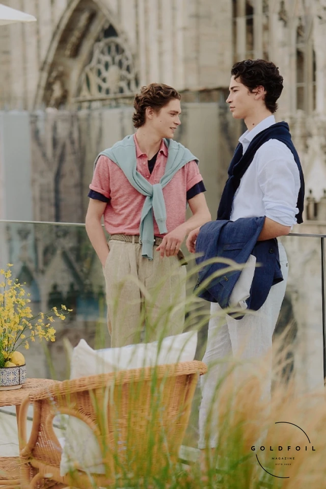 Paul & Shark's SS25 Riviera Capri collection dazzled Milan Fashion Week by capturing the essence of Capri's chic charm. Transforming the Terrazza Duomo into a Capri-inspired oasis, the collection featured ultra-light swim shorts, silk polos, and colorful linen shirts, highlighted by a Liberty of London print showcasing Capri’s iconic landscapes. The collection seamlessly merges luxury with the relaxed vibe of the Mediterranean, reflecting Paul & Shark's commitment to sustainability and style. The brand’s Milan debut, marked by an elegant rooftop setting and Neapolitan folk music, brought a taste of Capri’s sun-soaked allure to the fashion capital. Paul & Shark's SS25 Riviera Capri collection dazzled Milan Fashion Week by capturing the essence of Capri's chic charm. Transforming the Terrazza Duomo into a Capri-inspired oasis, the collection featured ultra-light swim shorts, silk polos, and colorful linen shirts, highlighted by a Liberty of London print showcasing Capri’s iconic landscapes. The collection seamlessly merges luxury with the relaxed vibe of the Mediterranean, reflecting Paul & Shark's commitment to sustainability and style. The brand’s Milan debut, marked by an elegant rooftop setting and Neapolitan folk music, brought a taste of Capri’s sun-soaked allure to the fashion capital.