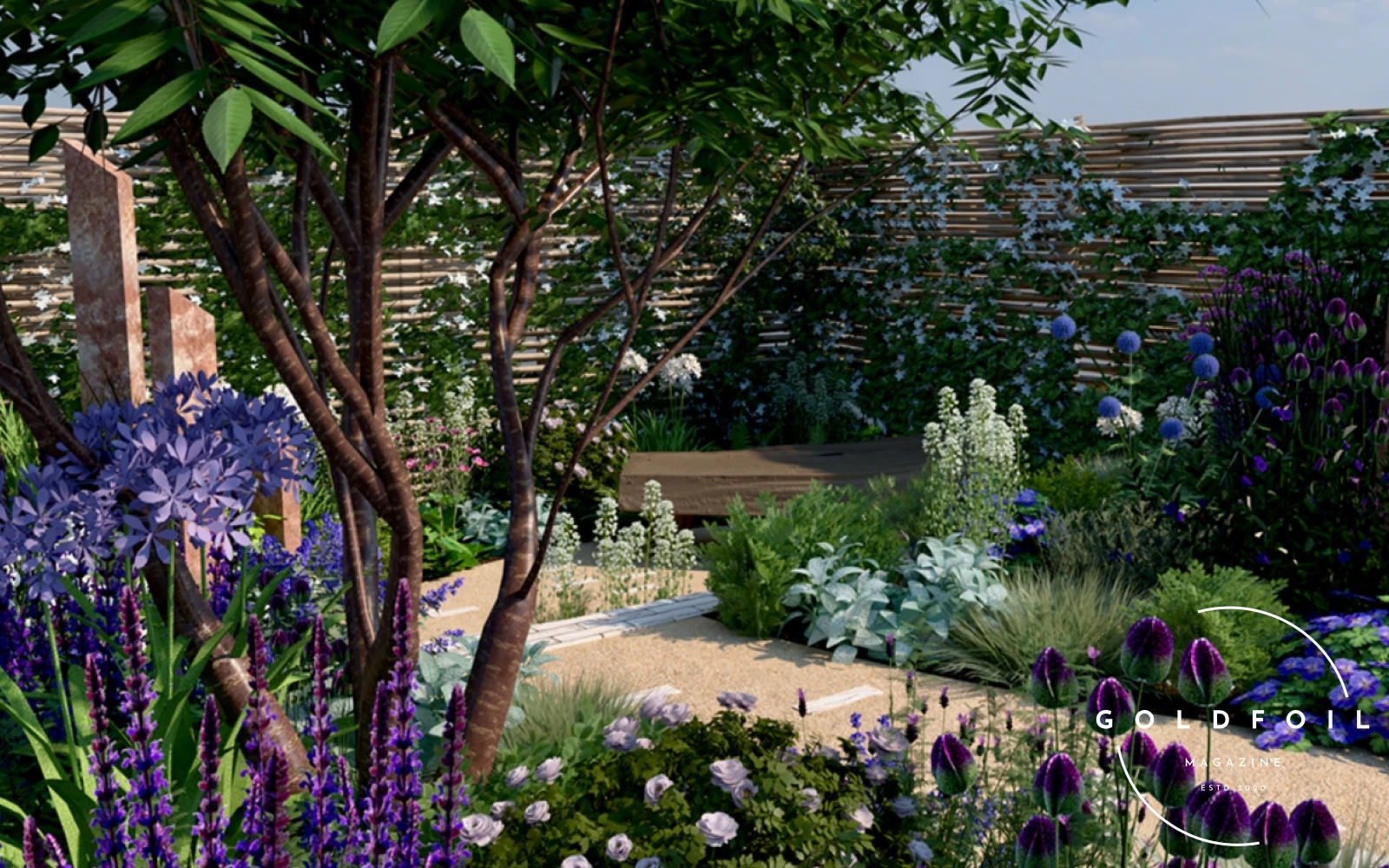 Summer garden festival showcasing rare plants and beautiful gardens Summer garden festival showcasing rare plants and beautiful gardens