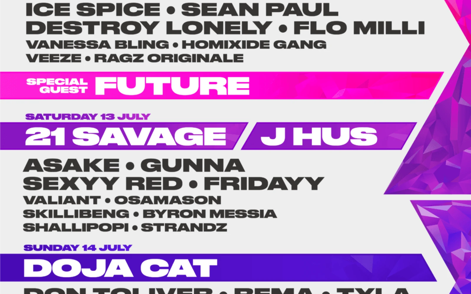 Wireless festival is one of the best things to do in london during the month of July, with celebrities such as Nicki minaj, ice spice, sean paul, future, 21 savage, j hus, doja cat, rema, tyla, and many others Wireless festival is one of the best things to do in london during the month of July, with celebrities such as Nicki minaj, ice spice, sean paul, future, 21 savage, j hus, doja cat, rema, tyla, and many others