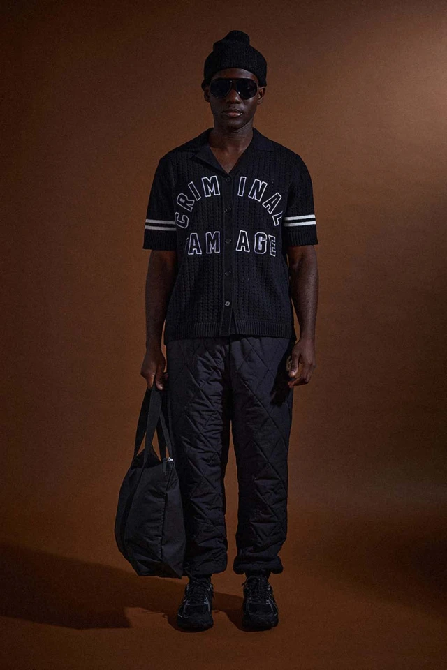 Criminal Damage Reimagined Streetwear: FW24 'Track & Field' Criminal Damage Reimagined Streetwear: FW24 'Track & Field'
