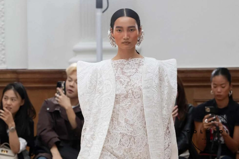 Mithridate presents their Spring/Summer 2025 runway show during London fashion week in front of a star studded audience including celebrities like James Blake, Hannah Dodd, Jameela Jamil, Charlie Rowe, Tamsin Greig and Tigerlily Taylor Mithridate presents their Spring/Summer 2025 runway show during London fashion week in front of a star studded audience including celebrities like James Blake, Hannah Dodd, Jameela Jamil, Charlie Rowe, Tamsin Greig and Tigerlily Taylor