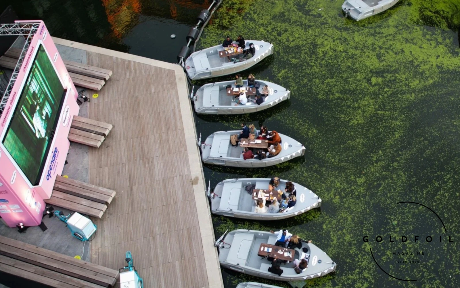 For a movie night that’s very London, try the Openaire Float-In Cinema. You can watch a classic film while floating on Regent’s Canal. Yes, it’s as dreamy as it sounds. For a movie night that’s very London, try the Openaire Float-In Cinema. You can watch a classic film while floating on Regent’s Canal. Yes, it’s as dreamy as it sounds.