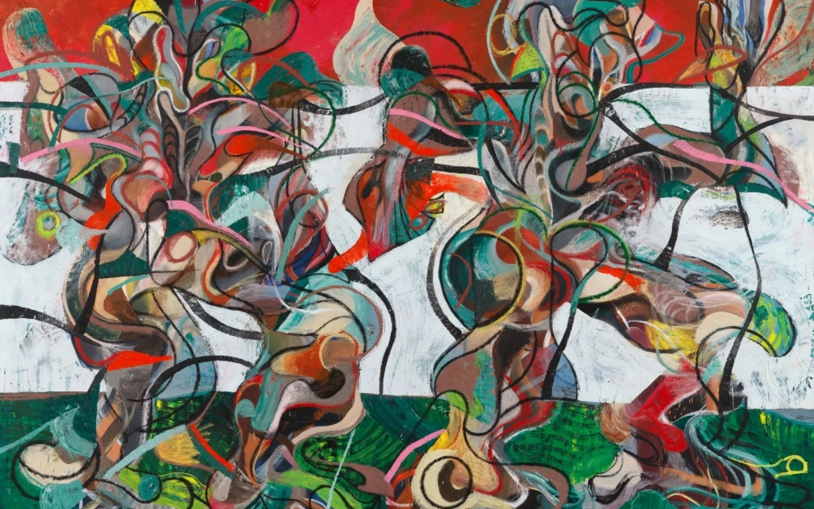 Zio Ziegler’s Reverse Paintings at Almine Rech Brussels Zio Ziegler’s Reverse Paintings at Almine Rech Brussels