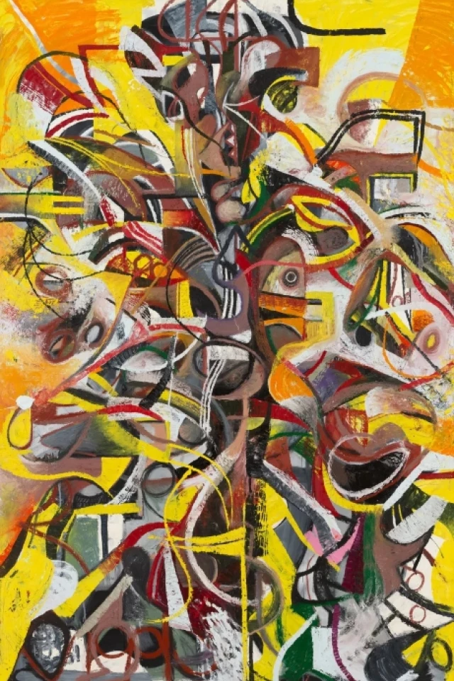 Zio Ziegler’s Reverse Paintings at Almine Rech Brussels Zio Ziegler’s Reverse Paintings at Almine Rech Brussels