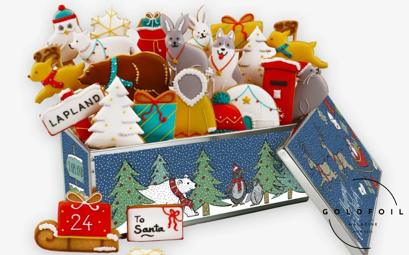 Biscuiteers advent tin calendar is the perfect christmas calendar for people looking to indulge into sweet treats while counting down Biscuiteers advent tin calendar is the perfect christmas calendar for people looking to indulge into sweet treats while counting down