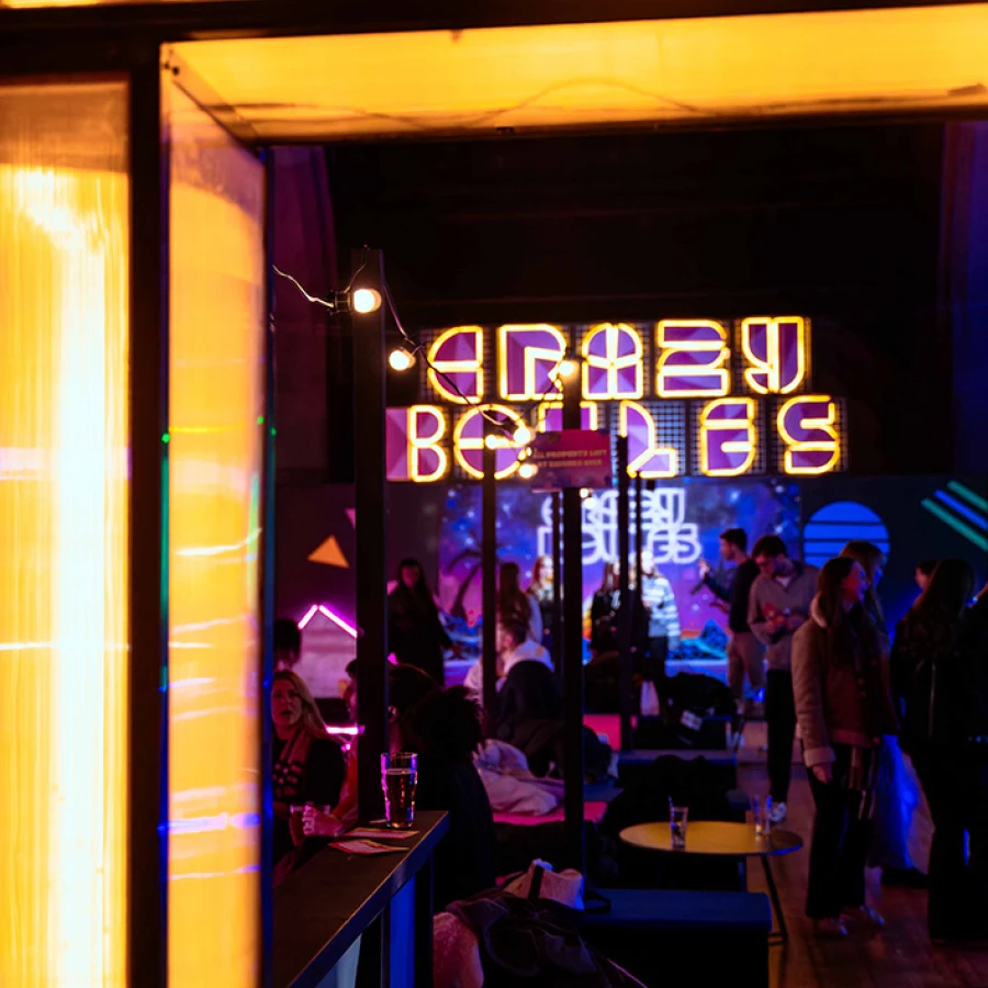 Crazy Boules at Mercato Metropolitano Crazy Boules at Mercato Metropolitano