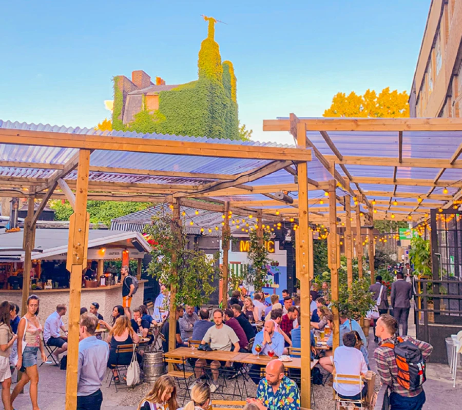 Crazy Boules at Mercato Metropolitano Crazy Boules at Mercato Metropolitano