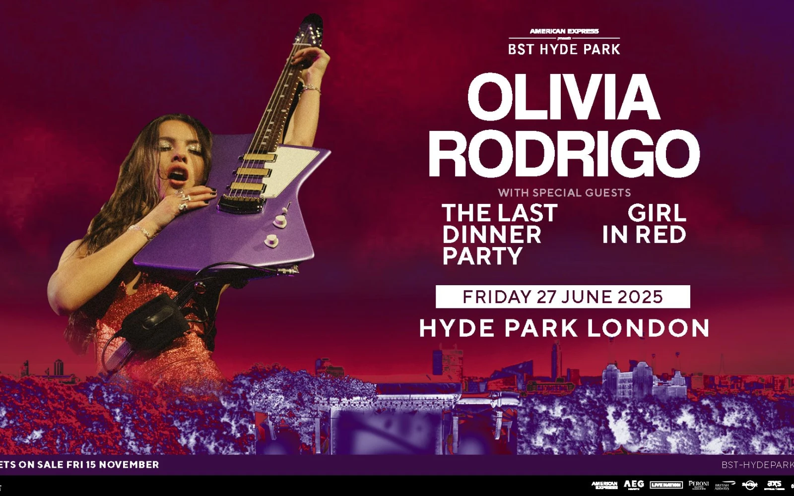 BST Hyde Park 2025 Lineup Guide: Olivia Rodrigo, Sabrina Carpenter, Stevie Wonder & More BST Hyde Park 2025 Lineup Guide: Olivia Rodrigo, Sabrina Carpenter, Stevie Wonder & More